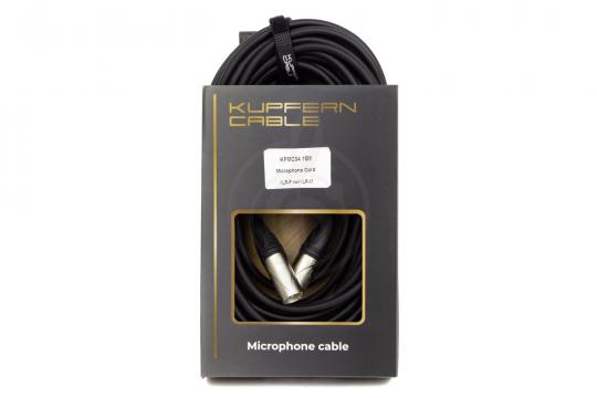 XLR-XLR микрофонный кабель KUPFERN KFMC04 15M - Шнур микрофонный XLR мама - XLR папа - фото 3