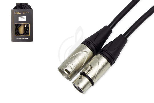 XLR-XLR микрофонный кабель KUPFERN KFMC04 20M - Шнур микрофонный XLR мама - XLR папа - фото 1