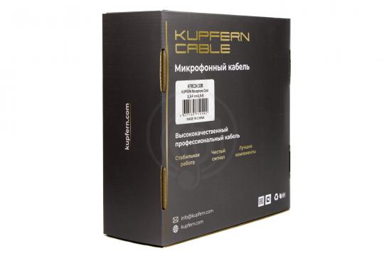 XLR-XLR микрофонный кабель KUPFERN KFMC04 30M - Шнур микрофонный XLR мама - XLR папа - фото 5