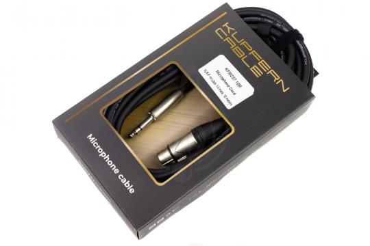XLR-Jack микрофонный кабель KUPFERN KFMC07 10M - Шнур микрофонный XLR-F - Jack 1/4 stereo male - фото 3