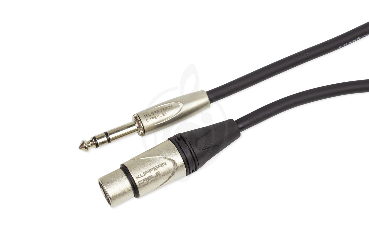XLR-Jack микрофонный кабель KUPFERN KFMC07 3M - Шнур микрофонный XLR-F - Jack 1/4 stereo male - фото 6