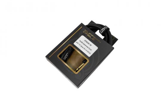 XLR-Jack микрофонный кабель KUPFERN KFMC09 1M - Шнур аудиобалансный Jack 1/4 stereo папа- XLR папа - фото 2