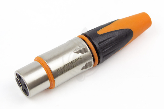 Разъем XLR KUPFERN KYLA201 - Разъем XLR female 3-х контактный - фото 1